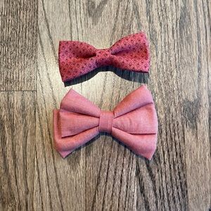 Pack of 2 boys bow ties
